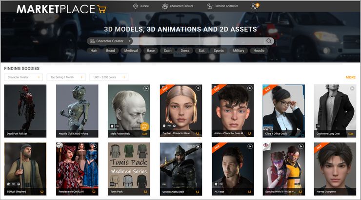 Marketplace:經營創作者C2C素材平台 Marketplace:經營創作者C2C素材平台